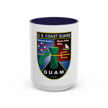 USCG Marianas Sect MSO Guam (U.S. Coast Guard) Accent Coffee Mug