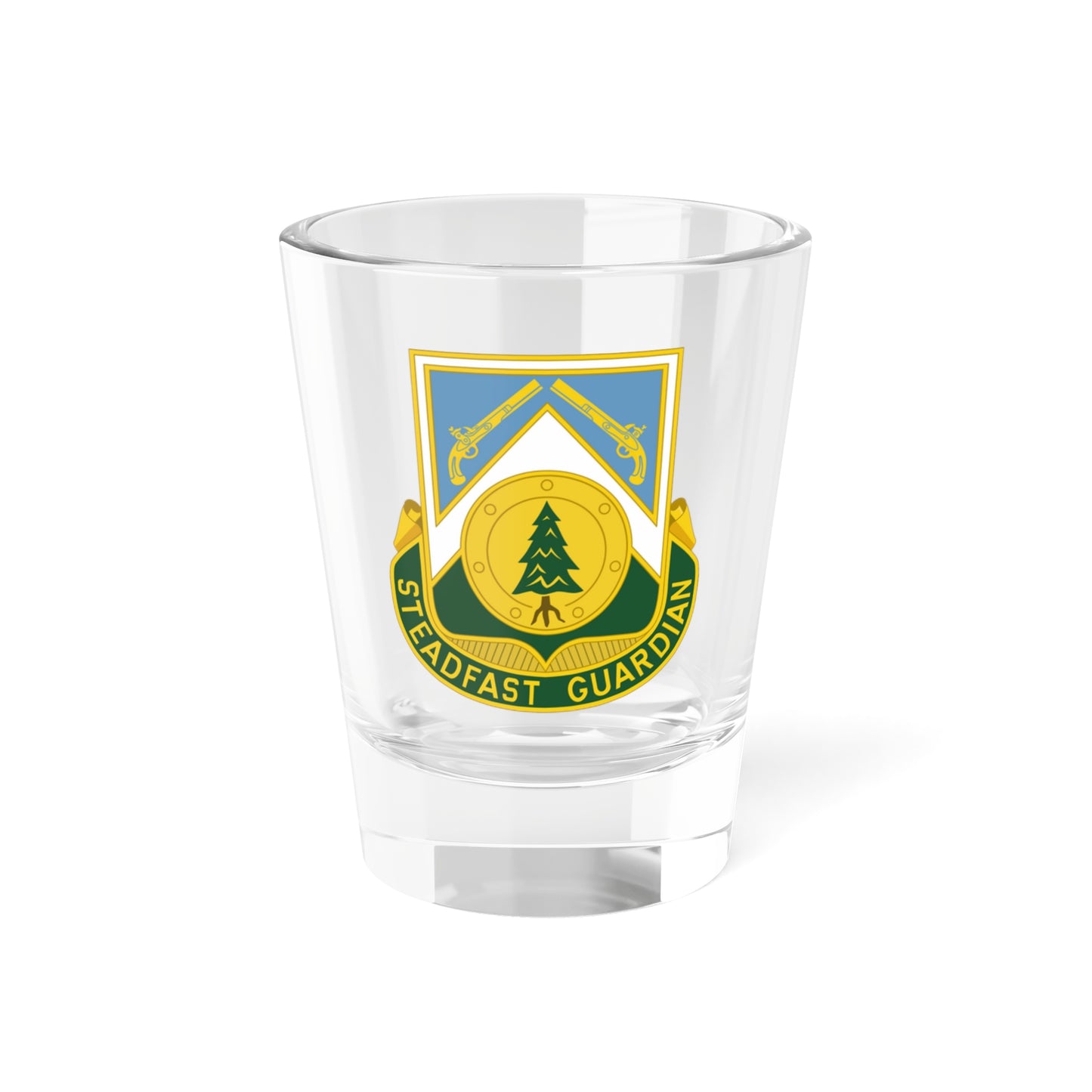 Verre à liqueur du 390e bataillon de police militaire (armée américaine) 1,5 oz