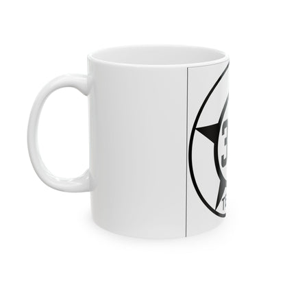 Old Texas 33A (Texas) (Road Sign) White Coffee Mug