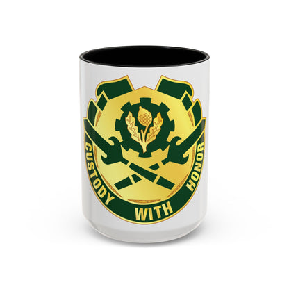 290 Military Police Brigade (U.S. Army) Accent Coffee Mug