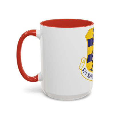 61st Mission Support Group (U.S. Air Force) Accent Coffee Mug