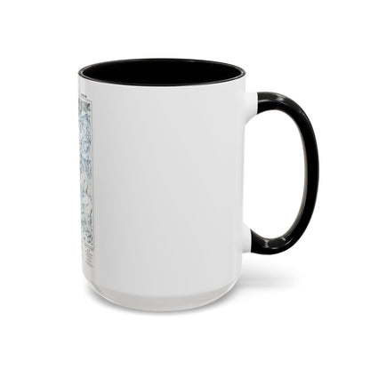 Mount Everest (1988) (Map) Accent Coffee Mug