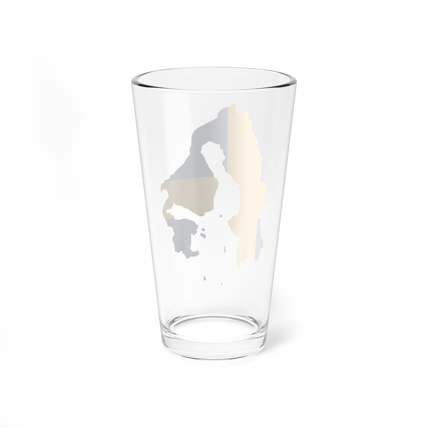 Flag-map of Sweden 1645 (Sweden) Pint Glass 16oz