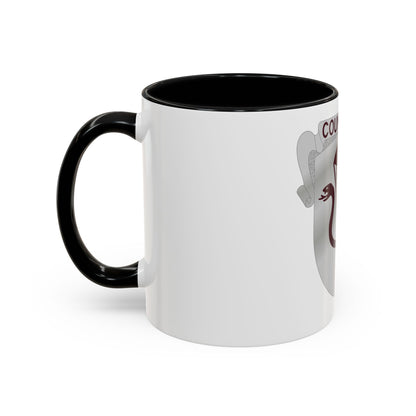 11 Medical Battalion (U.S. Army) Accent Coffee Mug