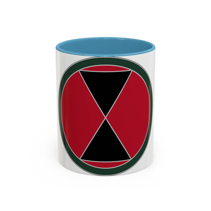 Tasse à café décorative de la 7e division d'infanterie (armée américaine)