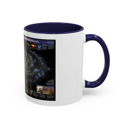 Space - Milky Way (2002) (Map) Accent Coffee Mug