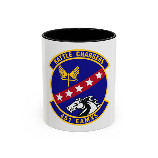 451st Expeditionary Aircraft Maintenance Squadron (U.S. Air Force) Accent Coffee Mug