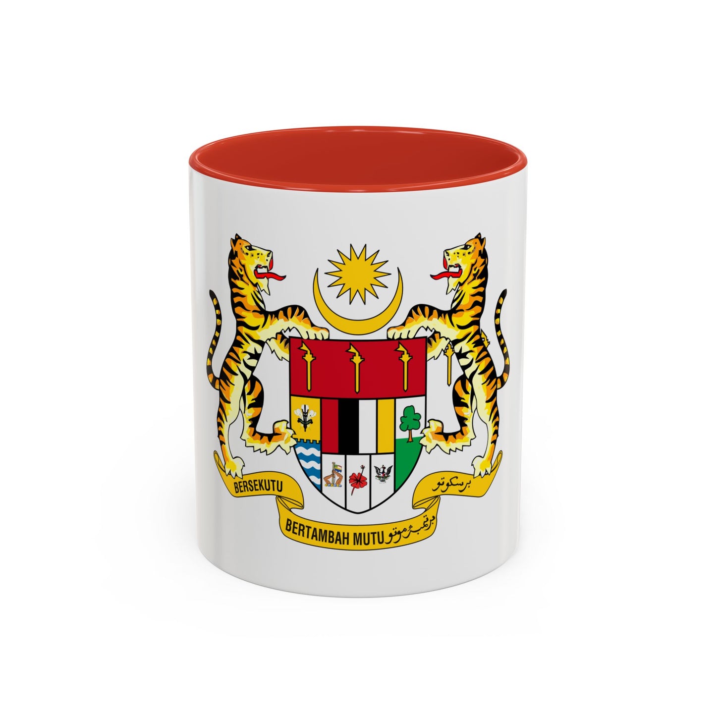 Coat of arms of Malaysia (1973-1982) - Accent Coffee Mug