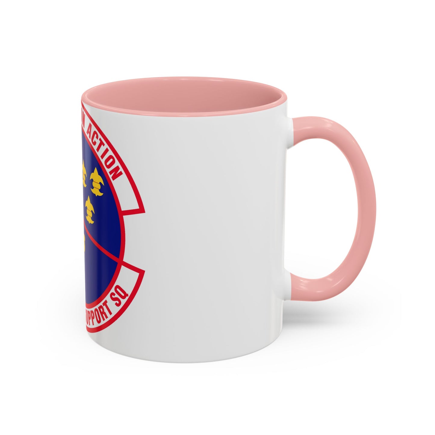 707 Force Support Squadron AFISRA (U.S. Air Force) Accent Coffee Mug