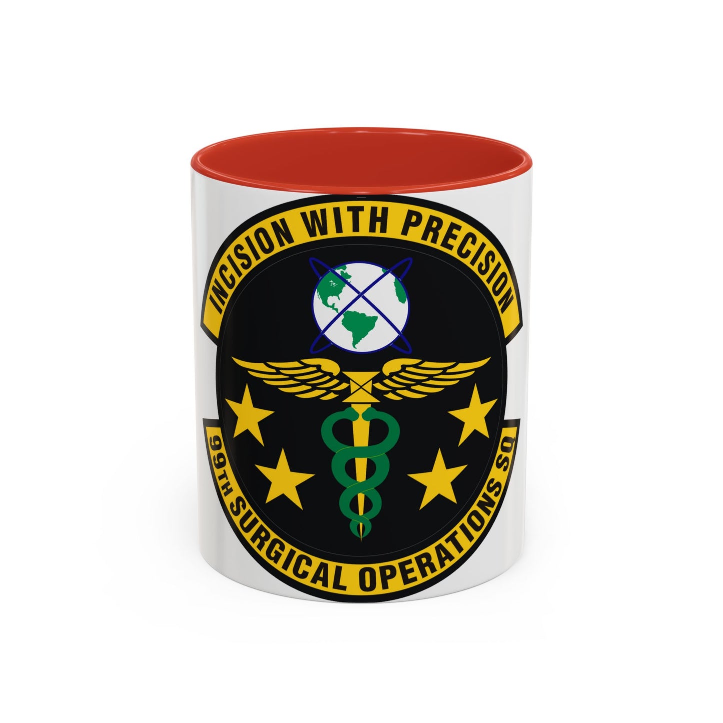 99th Surgical Operations Squadron (U.S. Air Force) Accent Coffee Mug