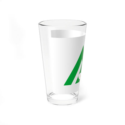 Flag of Iizuna Nagano (Japan) Pint Glass 16oz