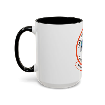 USCG NSF Incident Management Assist Team (U.S. Coast Guard) Accent Coffee Mug
