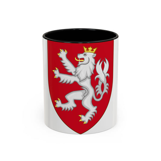 Coat of arms of the House of Luxembourg-Bohemia - Accent Coffee Mug