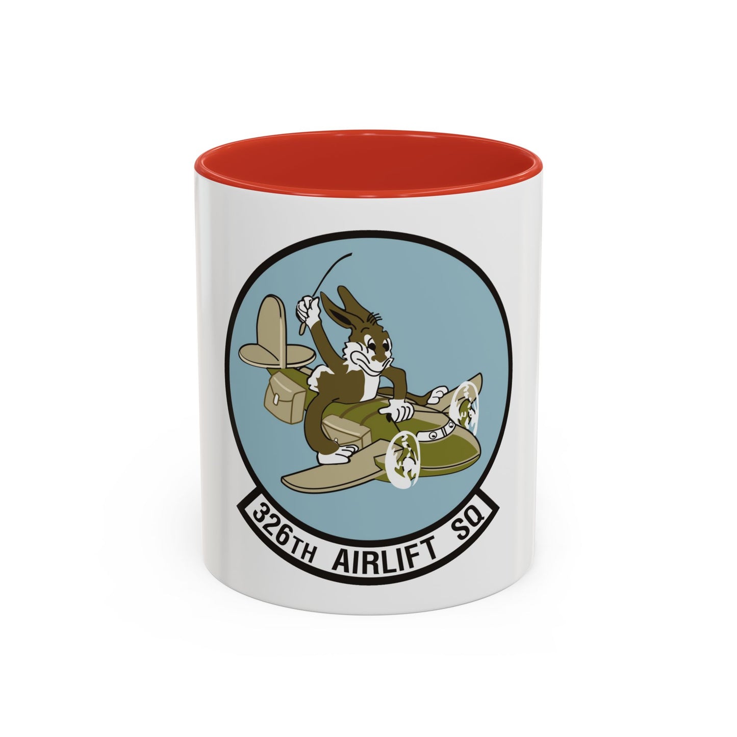 326th Airlift Squadron (U.S. Air Force) Accent Coffee Mug