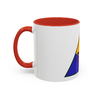 6th Armored Division (U.S. Army) Accent Coffee Mug