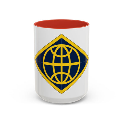 Financial Management Command (U.S. Army) Accent Coffee Mug