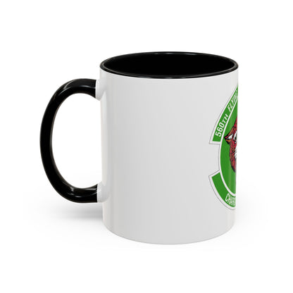 560 Flying Training Squadron AETC (U.S. Air Force) Accent Coffee Mug