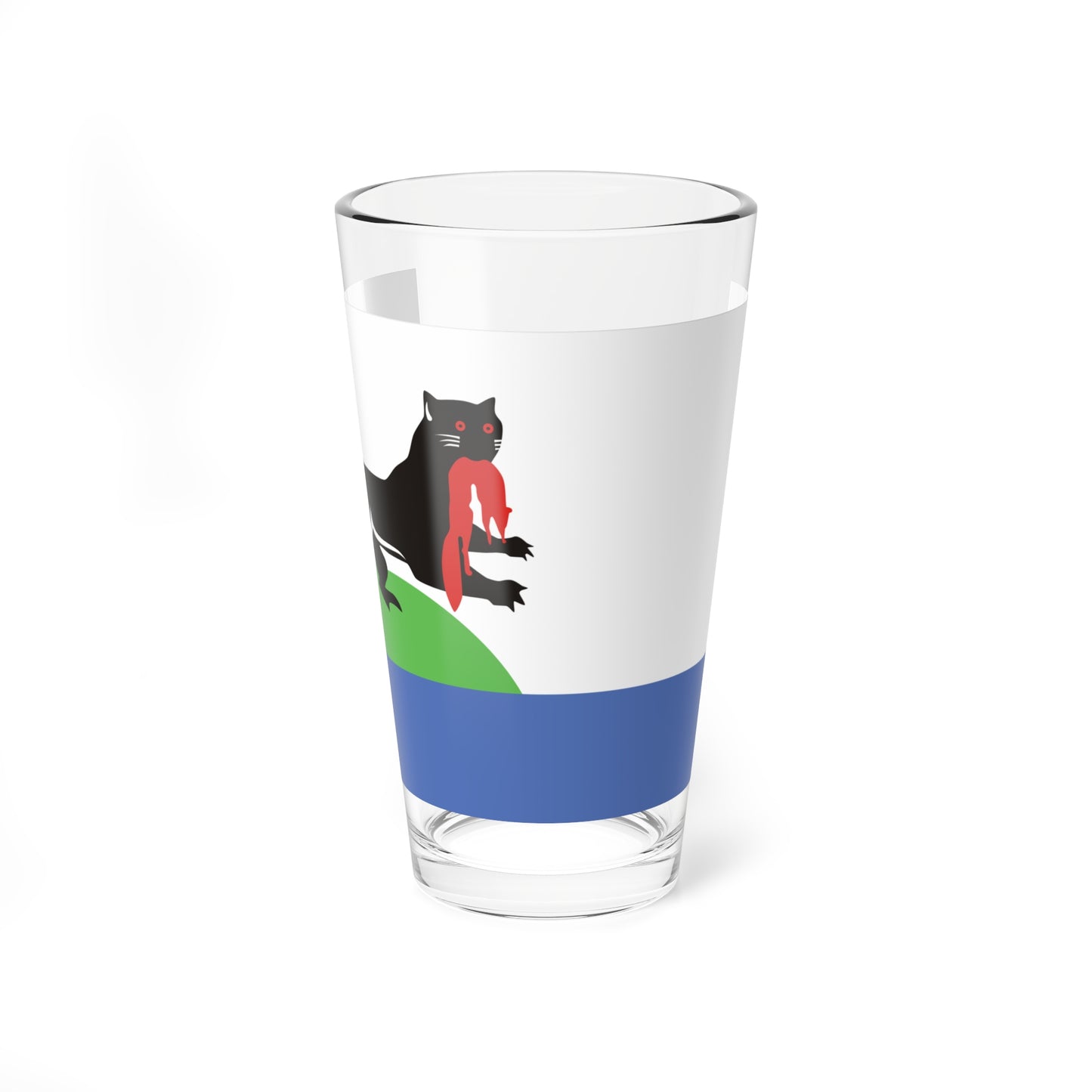 Flag of Irkutsk Irkutsk oblast (Russia) Pint Glass 16oz