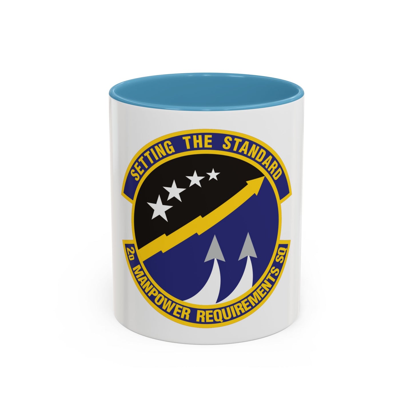 2d Manpower Requirements Squadron (U.S. Air Force) Accent Coffee Mug
