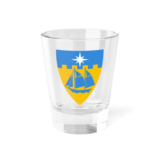 Häädemeeste valla vapp (Estonia) (Coat of Arms) Shot Glass 1.5oz