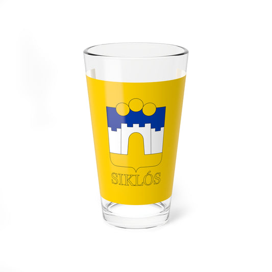 Flag of Siklos (Hungary) Pint Glass 16oz
