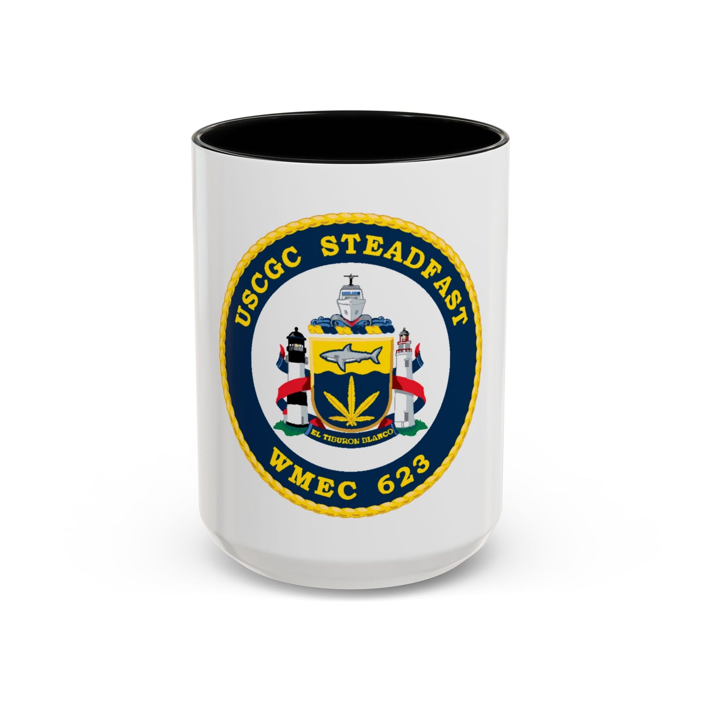 USCGC Steadfast WMEC 623 (U.S. Coast Guard) Accent Coffee Mug