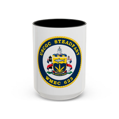 USCGC Steadfast WMEC 623 (U.S. Coast Guard) Accent Coffee Mug