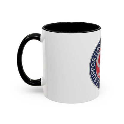 3 Personnel Command 2 (U.S. Army) Accent Coffee Mug