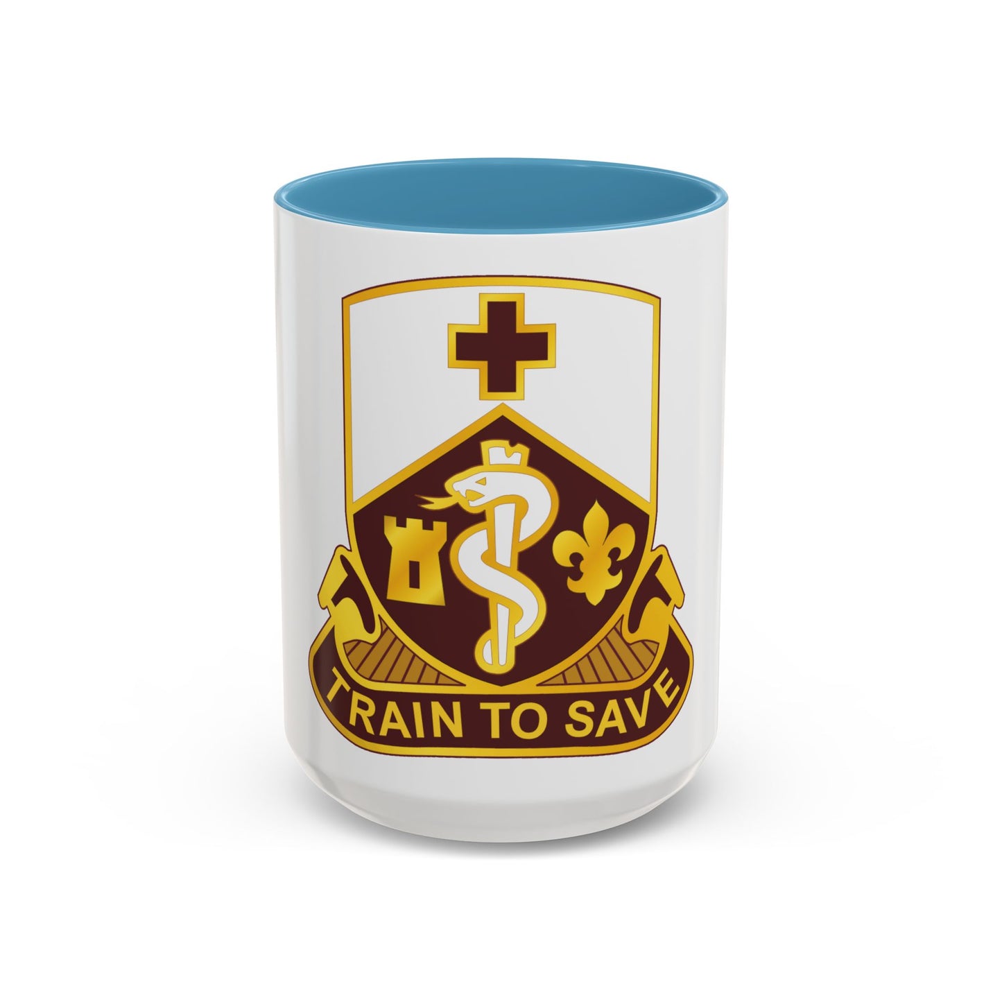 187 Medical Battalion (U.S. Army) Accent Coffee Mug