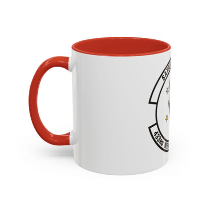 433d Weapons Squadron (U.S. Air Force) Accent Coffee Mug