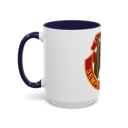 14 Antiaircraft Artillery Gun Battalion (U.S. Army) Accent Coffee Mug