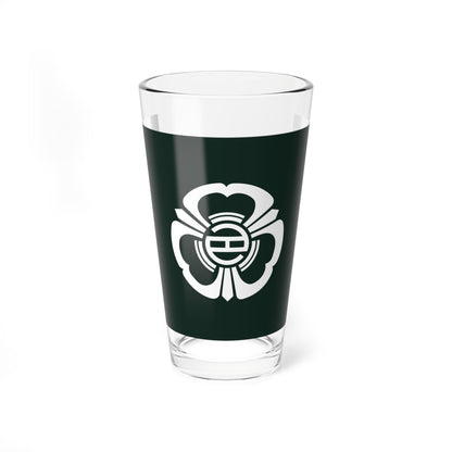 Flag of Shikama Miyagi (Japan) Pint Glass 16oz