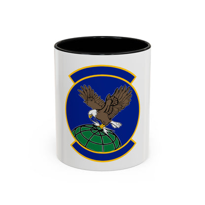 100 Aircraft Maintenance Squadron USAFE (U.S. Air Force) Accent Coffee Mug