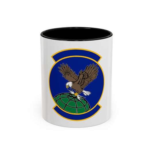 100 Aircraft Maintenance Squadron USAFE (U.S. Air Force) Accent Coffee Mug