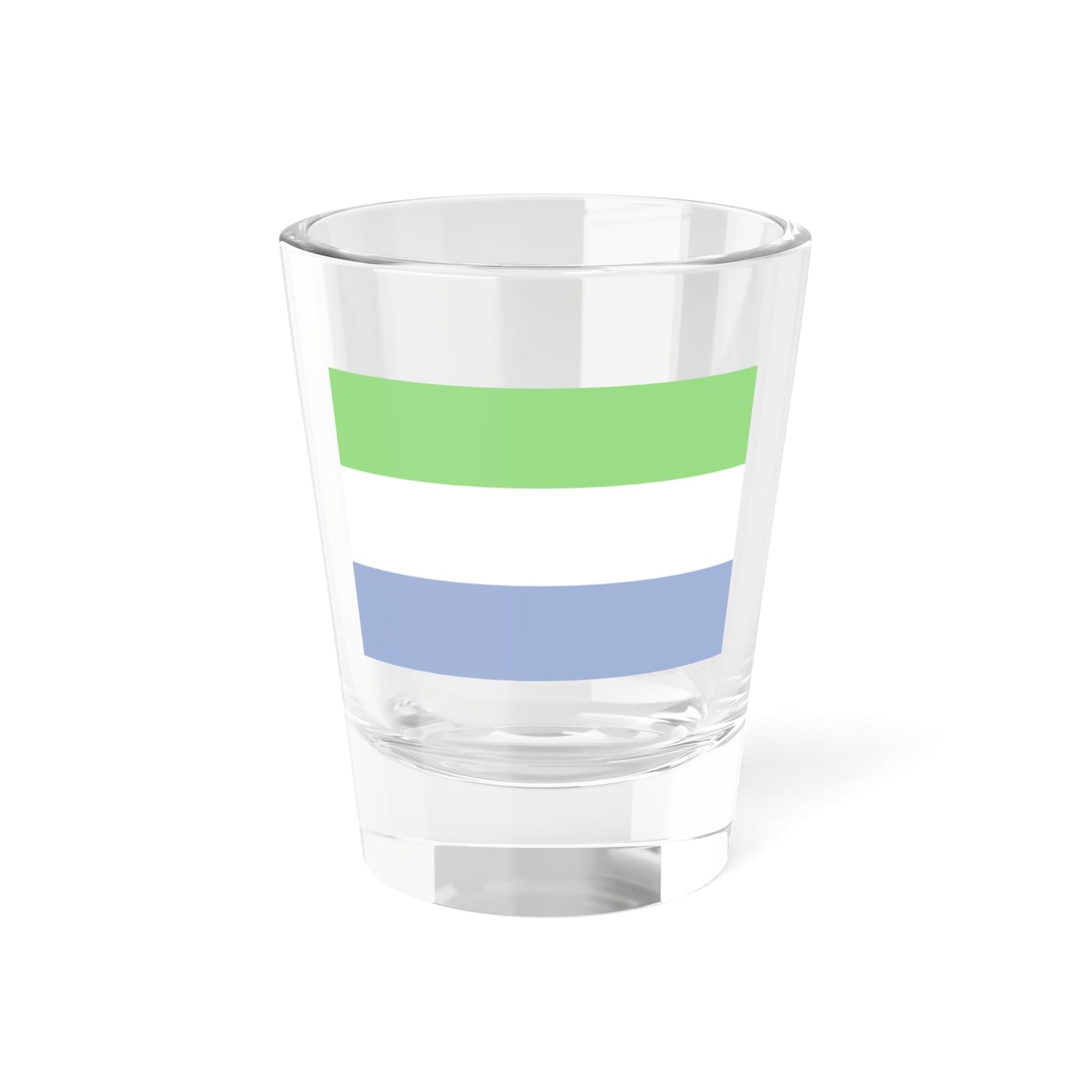 Flag of Sierra Leone WFB 2000 (Sierra Leone) Shot Glass 1.5oz