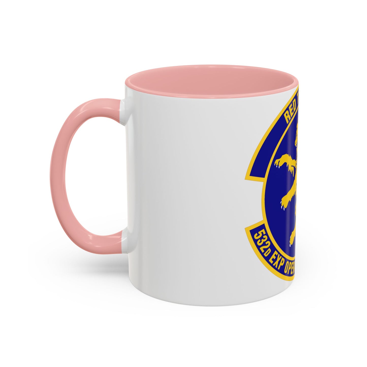 532d Expeditionary Operations Support Squadron (U.S. Air Force) Accent Coffee Mug