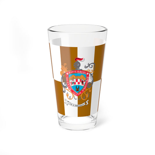 Flag of Chihuahua Chihuahua (Mexico) Pint Glass 16oz