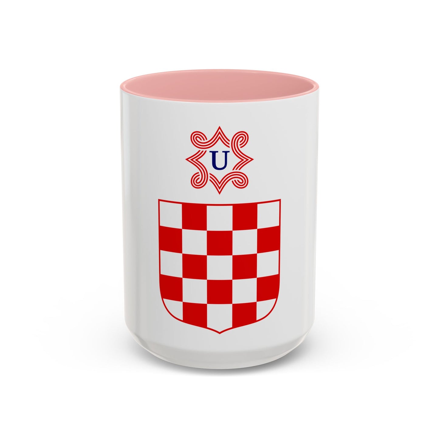 Coat of arms of the Independent State of Croatia - Accent Coffee Mug