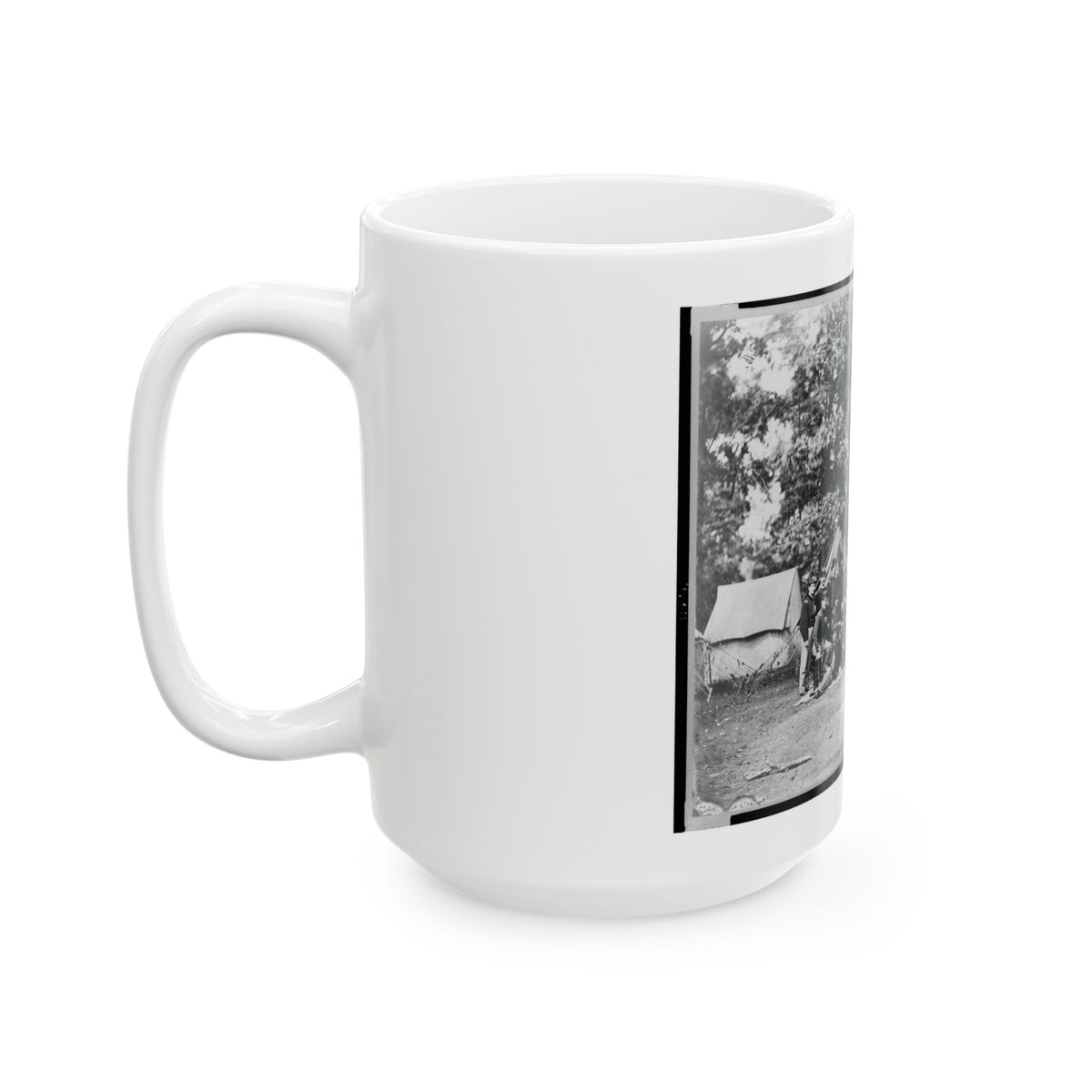 Officers Of U.S. Horse Artillery Brigade, Near Culpeper, Va., September, 1863 (U.S. Civil War) White Coffee Mug