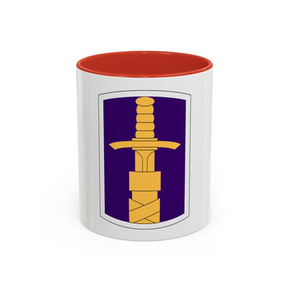 321 Civil Affairs Brigade (U.S. Army) Accent Coffee Mug