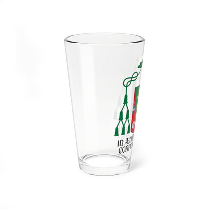 Escudo de Giovanni Crippa (Spain) (Coat of Arms) Pint Glass 16oz