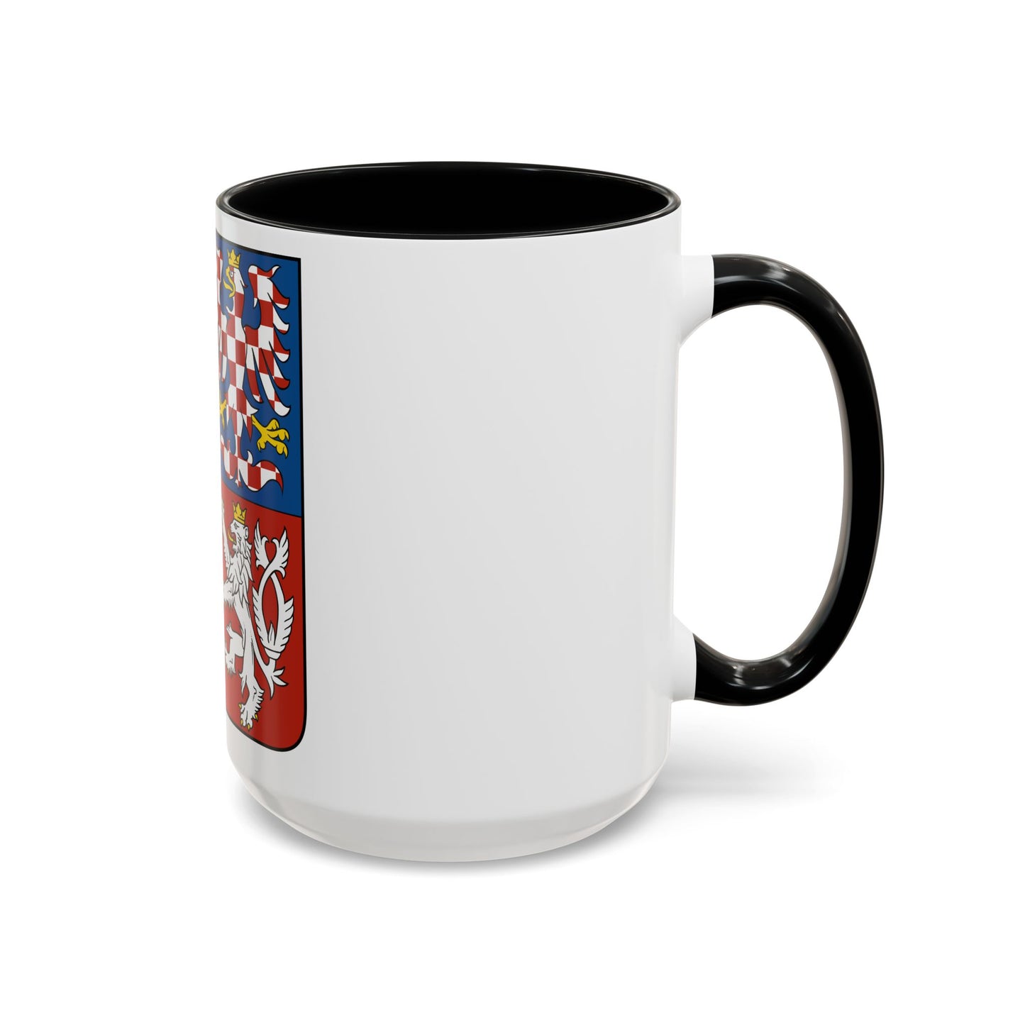 Coat of arms of the Czech Republic - Accent Coffee Mug