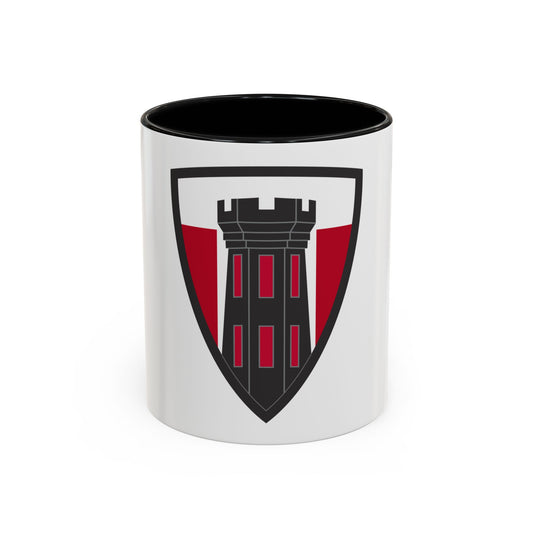 176 Engineer Brigade (U.S. Army) Accent Coffee Mug