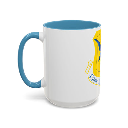 436th Airlift Wing (U.S. Air Force) Accent Coffee Mug