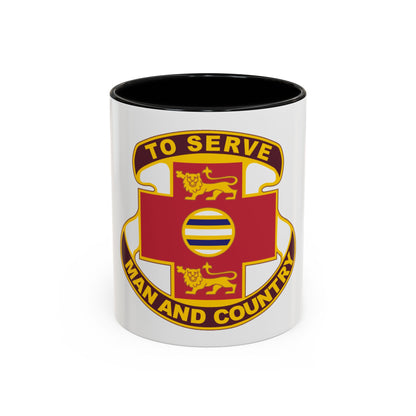 801 Combat Support Hospital (U.S. Army) Accent Coffee Mug