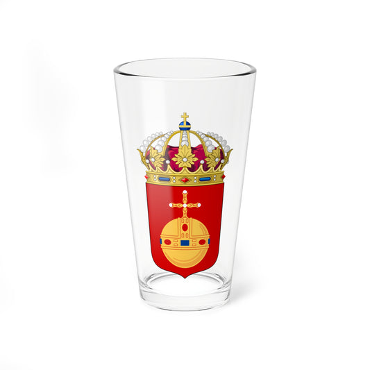 Uppsalas läns vapen (Sweden) (Coat of Arms) Pint Glass 16oz