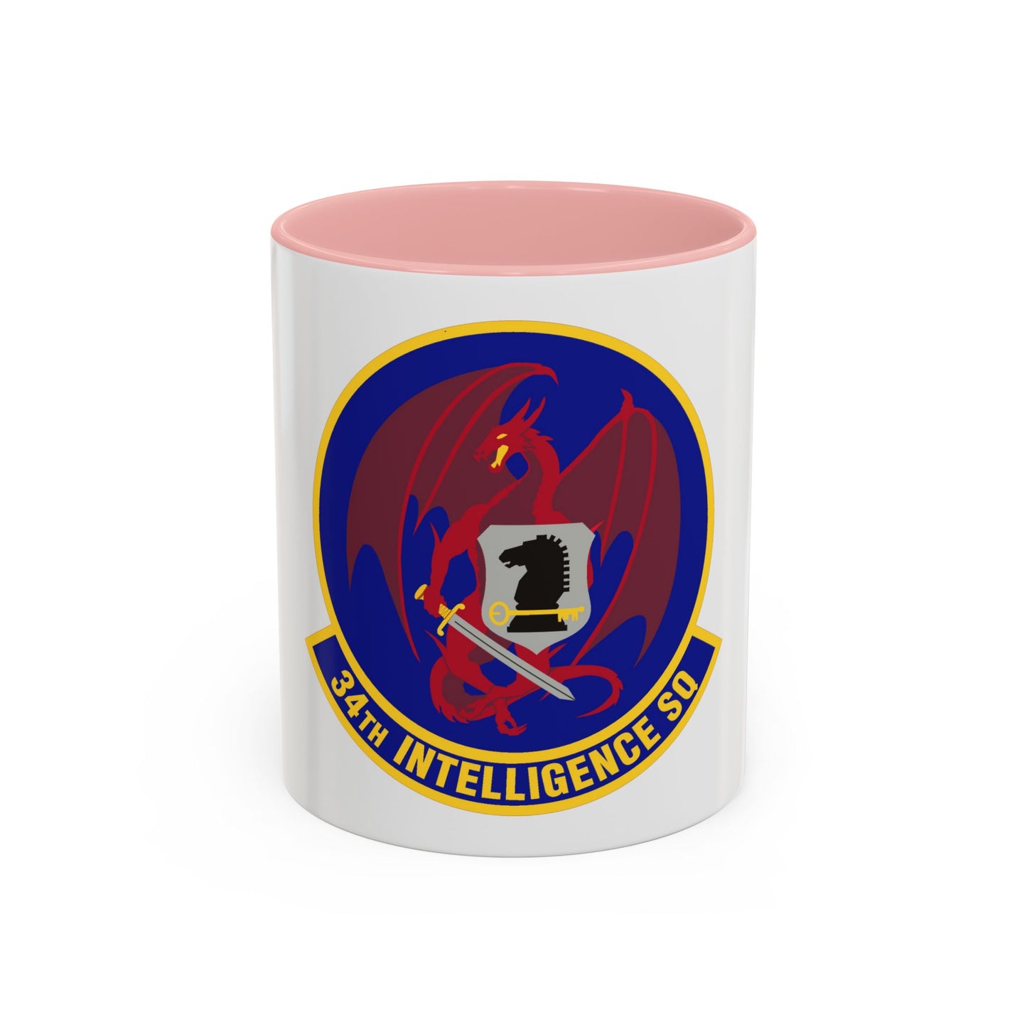 34th Intelligence Squadron (U.S. Air Force) Accent Coffee Mug