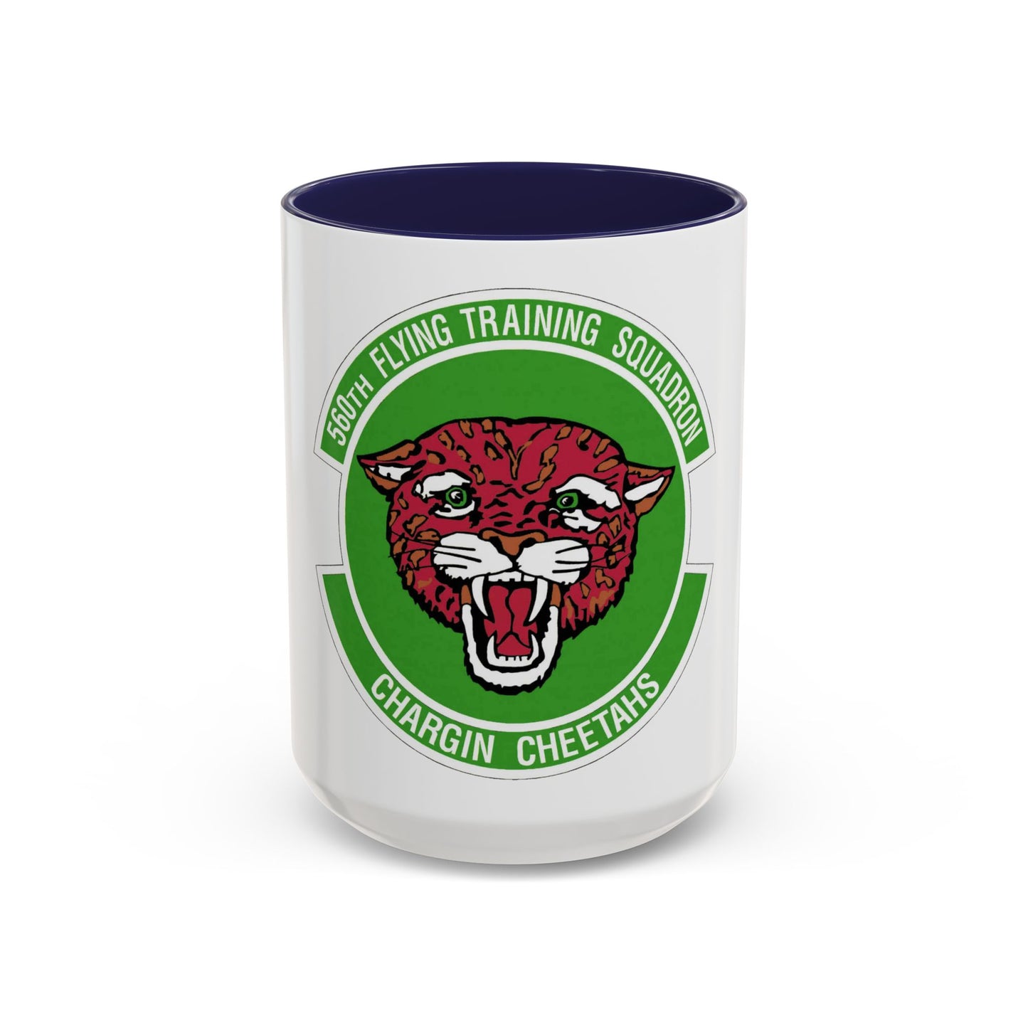 560 Flying Training Squadron AETC (U.S. Air Force) Accent Coffee Mug