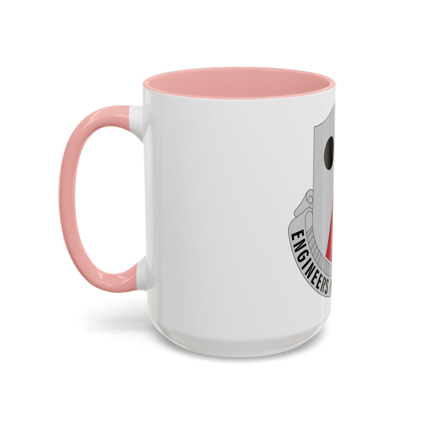 980 Engineer Battalion (U.S. Army) Accent Coffee Mug