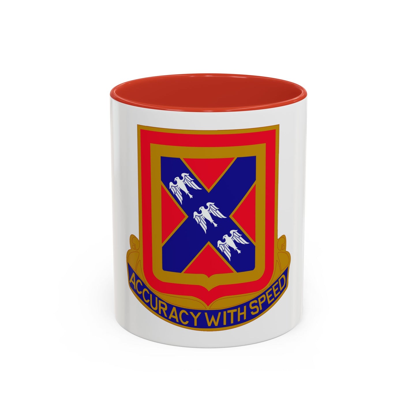 987th Field Artillery Battalion (U.S. Army) Accent Coffee Mug